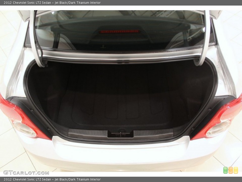 Jet Black/Dark Titanium Interior Trunk for the 2012 Chevrolet Sonic LTZ Sedan #61069254