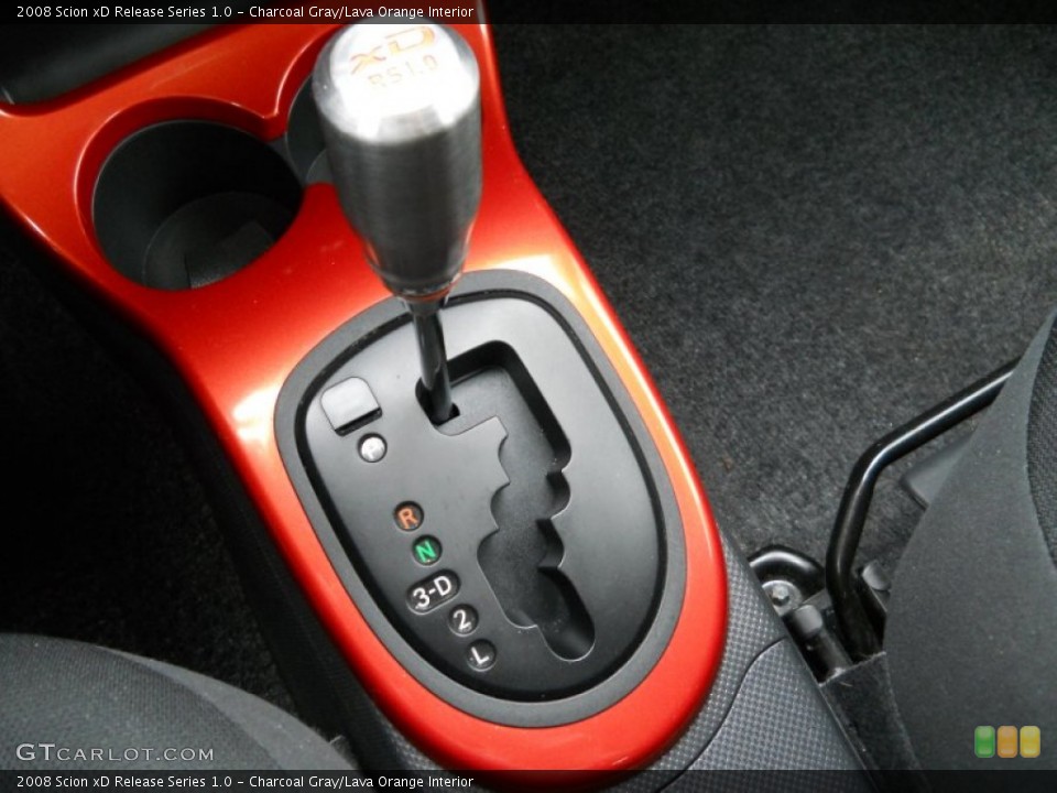 Charcoal Gray/Lava Orange Interior Transmission for the 2008 Scion xD Release Series 1.0 #61069666