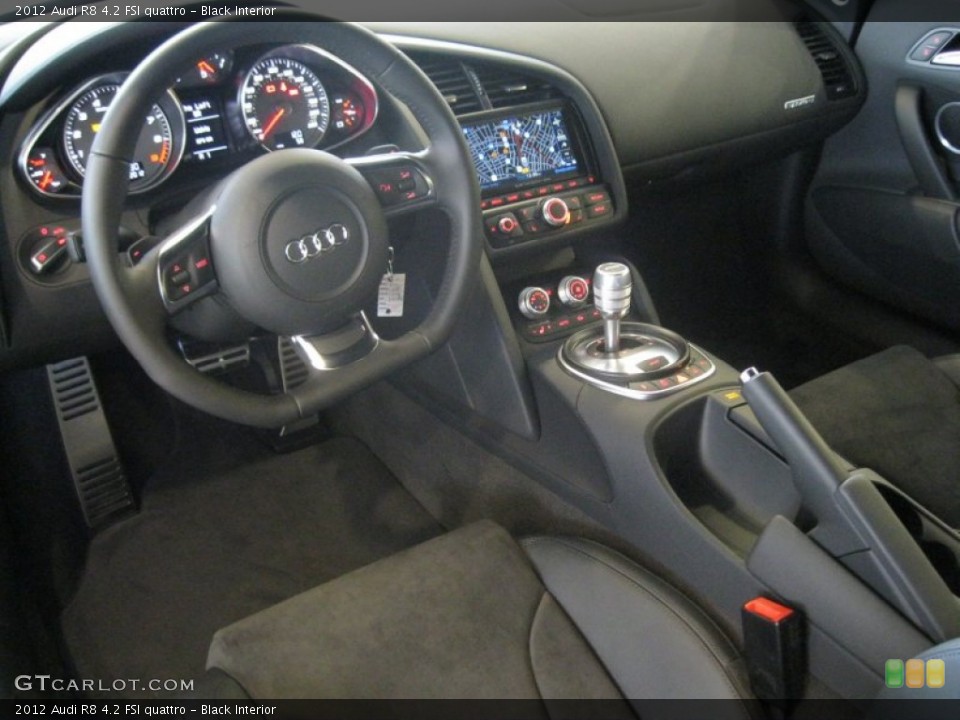 Black Interior Prime Interior for the 2012 Audi R8 4.2 FSI quattro #61069849