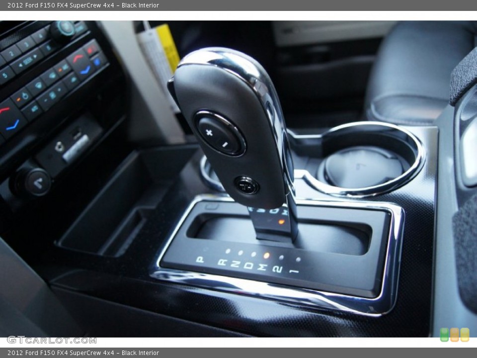 Black Interior Transmission for the 2012 Ford F150 FX4 SuperCrew 4x4 #61071712