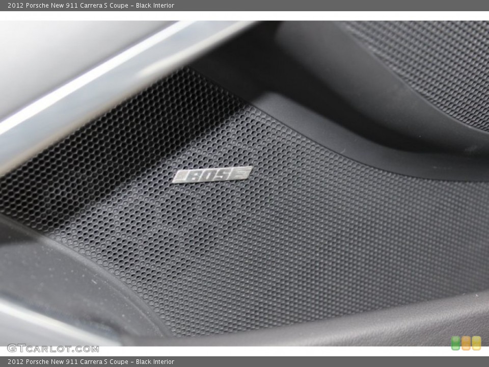Black Interior Audio System for the 2012 Porsche New 911 Carrera S Coupe #61072063