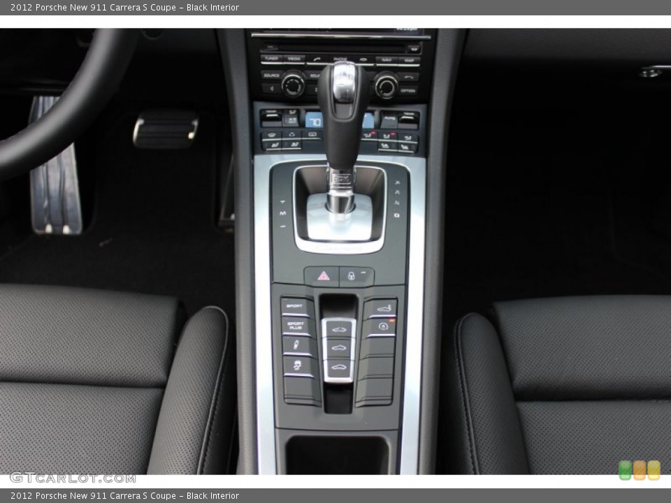 Black Interior Transmission for the 2012 Porsche New 911 Carrera S Coupe #61072123