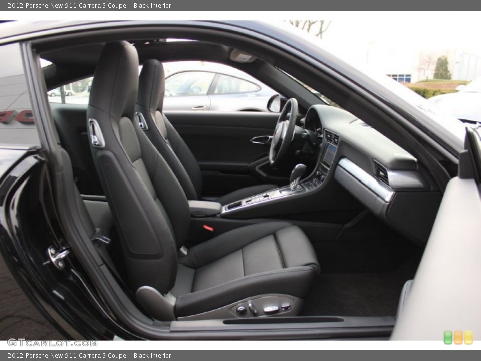Black Interior Photo for the 2012 Porsche New 911 Carrera S Coupe #61072165