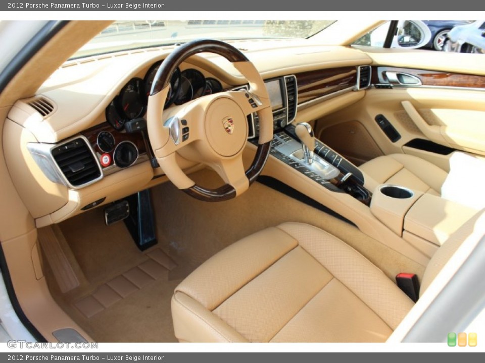 Luxor Beige Interior Photo for the 2012 Porsche Panamera Turbo #61072561
