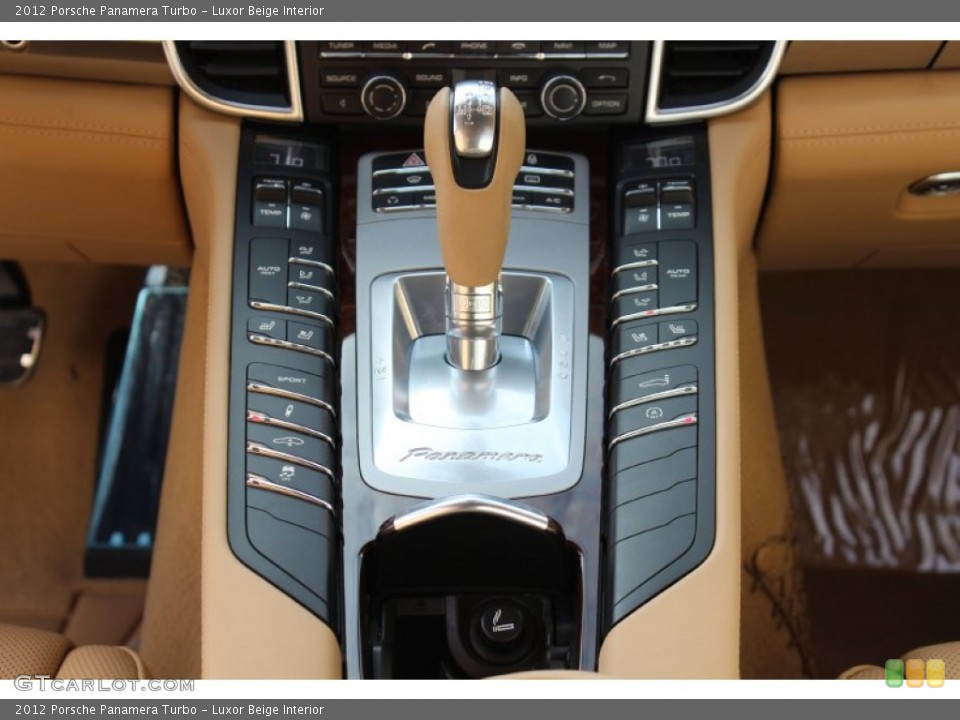 Luxor Beige Interior Transmission for the 2012 Porsche Panamera Turbo #61072588