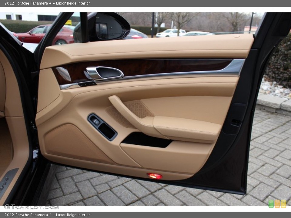 Luxor Beige Interior Door Panel for the 2012 Porsche Panamera 4 #61072795