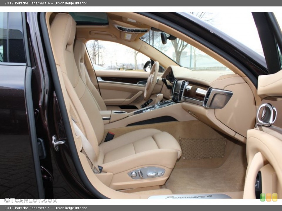 Luxor Beige Interior Photo for the 2012 Porsche Panamera 4 #61072801