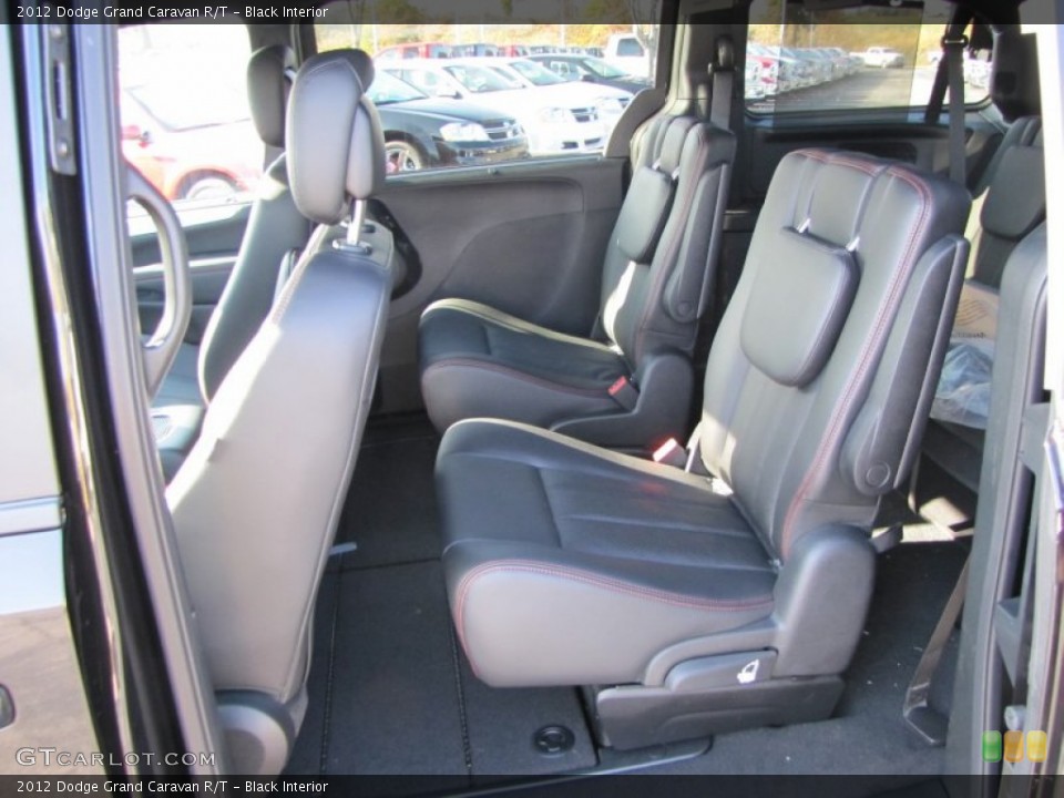 Black Interior Rear Seat for the 2012 Dodge Grand Caravan R/T #61077613