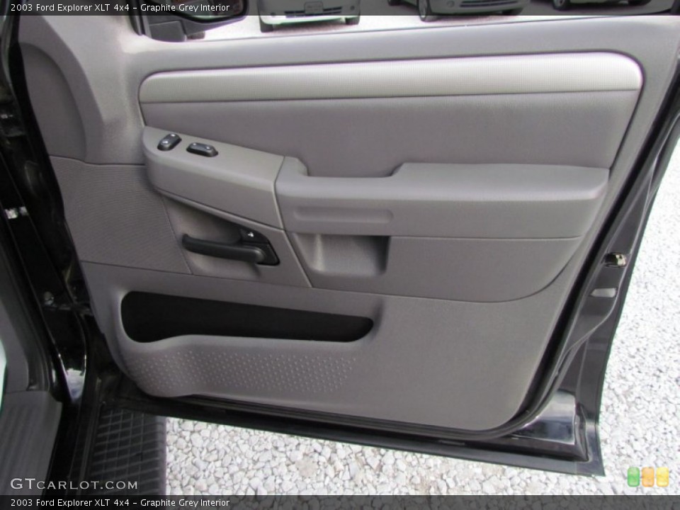 Graphite Grey Interior Door Panel for the 2003 Ford Explorer XLT 4x4 #61080019