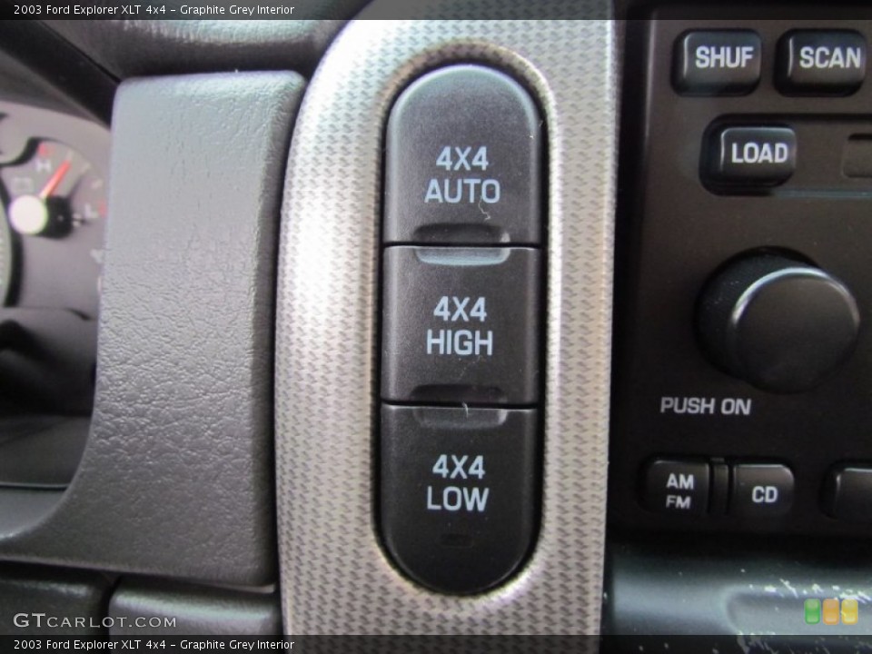 Graphite Grey Interior Controls for the 2003 Ford Explorer XLT 4x4 #61080154