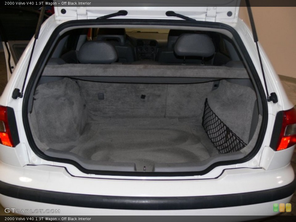 Off Black Interior Trunk for the 2000 Volvo V40 1.9T Wagon #61081252