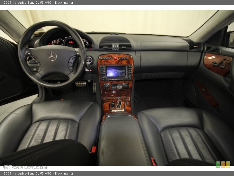 Black Interior Dashboard for the 2005 Mercedes-Benz CL 65 AMG #61081516