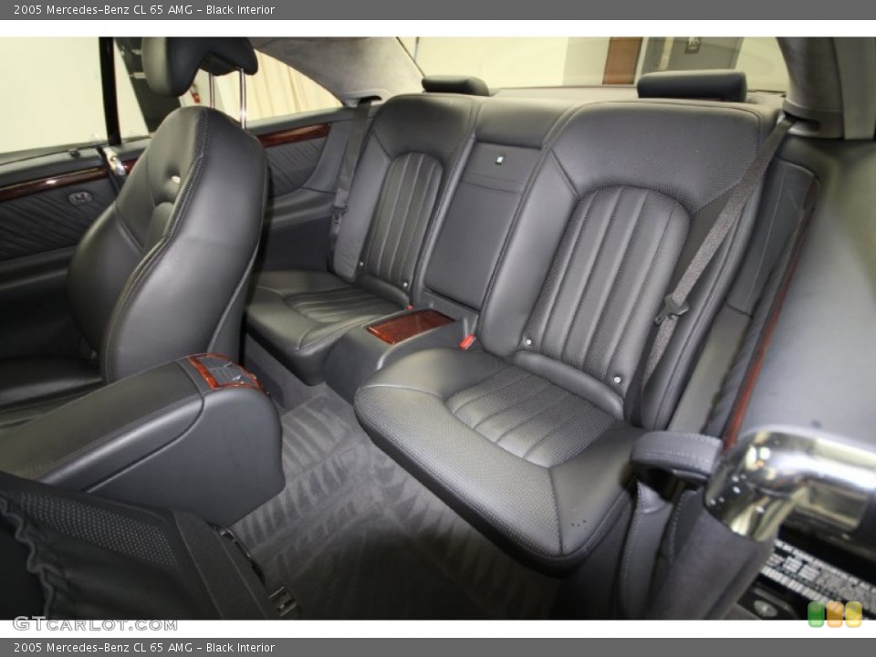 Black Interior Photo for the 2005 Mercedes-Benz CL 65 AMG #61081627