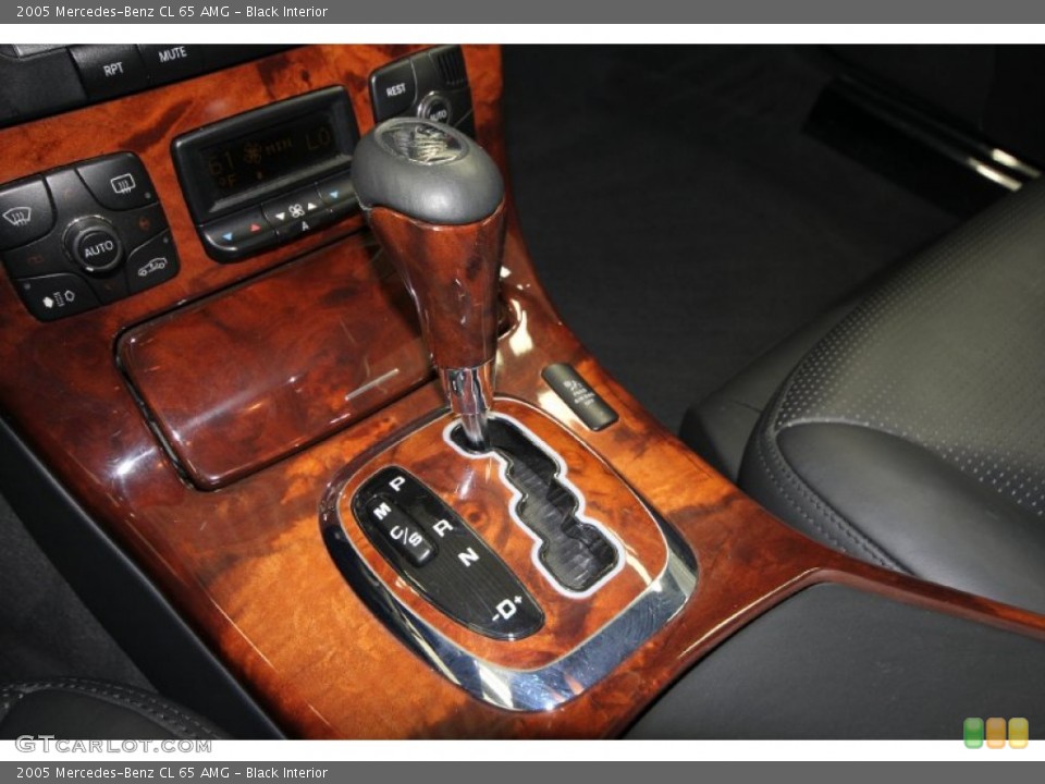 Black Interior Transmission for the 2005 Mercedes-Benz CL 65 AMG #61081696