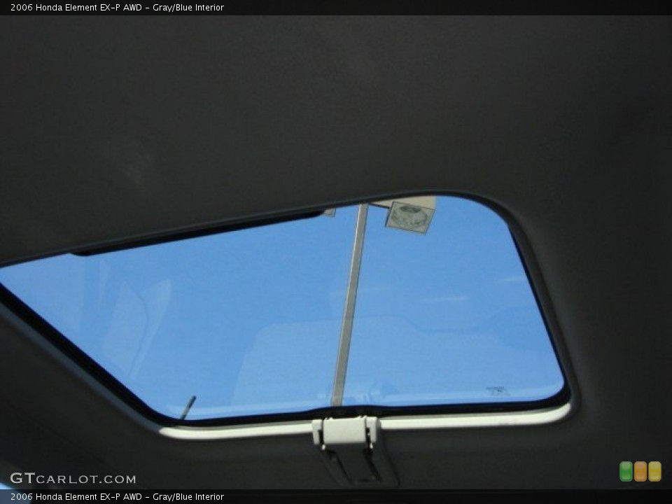 Gray/Blue Interior Sunroof for the 2006 Honda Element EX-P AWD #61081783