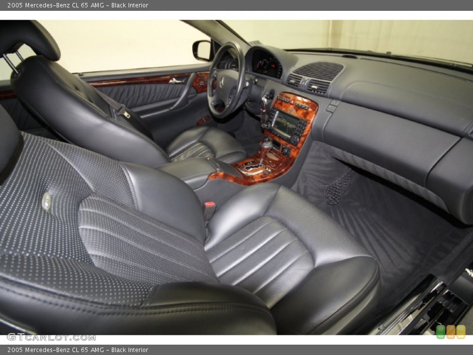 Black Interior Photo for the 2005 Mercedes-Benz CL 65 AMG #61081786