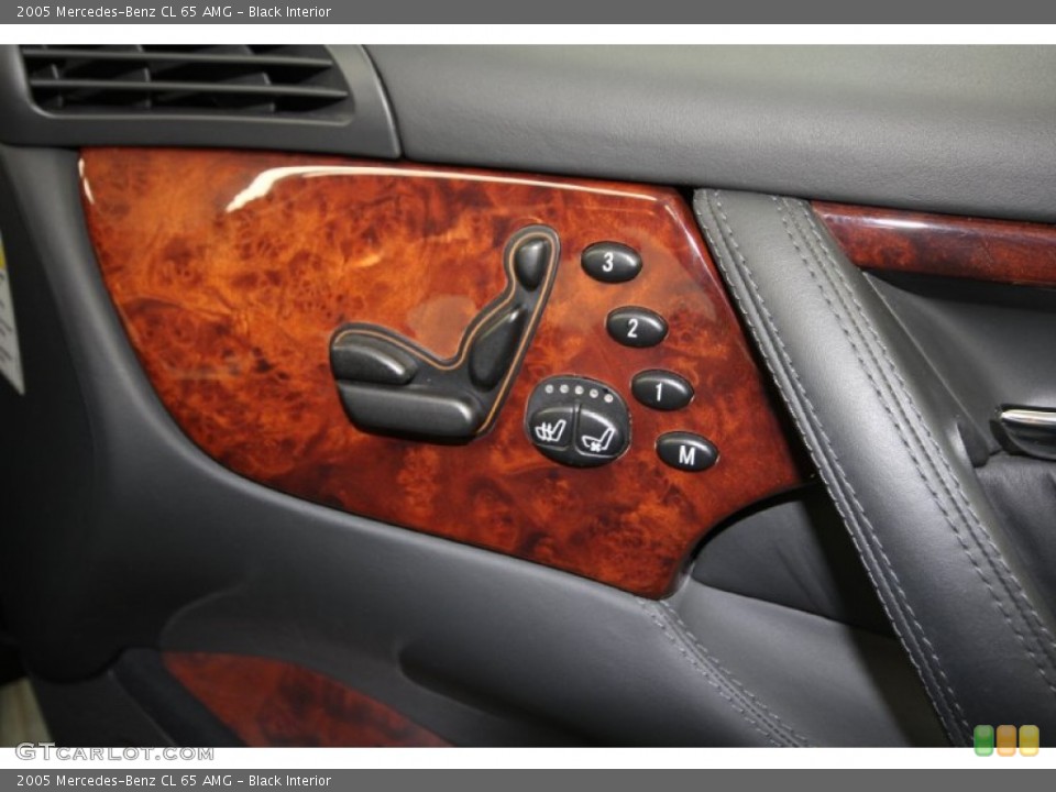Black Interior Controls for the 2005 Mercedes-Benz CL 65 AMG #61081804