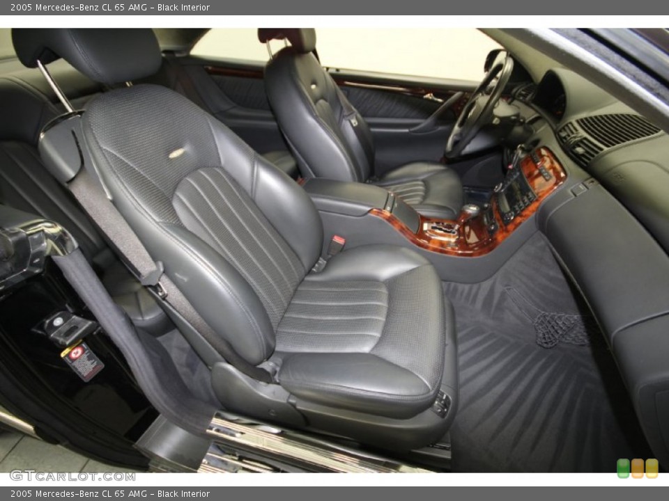 Black Interior Photo for the 2005 Mercedes-Benz CL 65 AMG #61081822