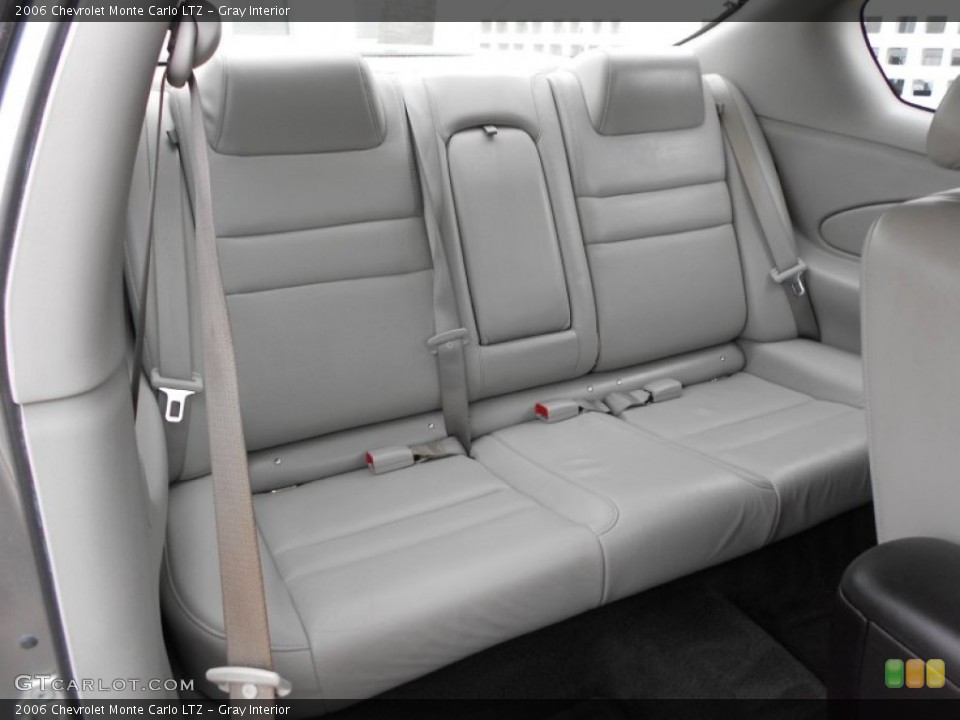 Gray Interior Rear Seat for the 2006 Chevrolet Monte Carlo LTZ #61086728