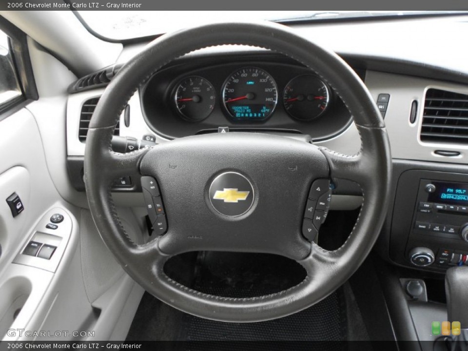 Gray Interior Steering Wheel for the 2006 Chevrolet Monte Carlo LTZ #61086743