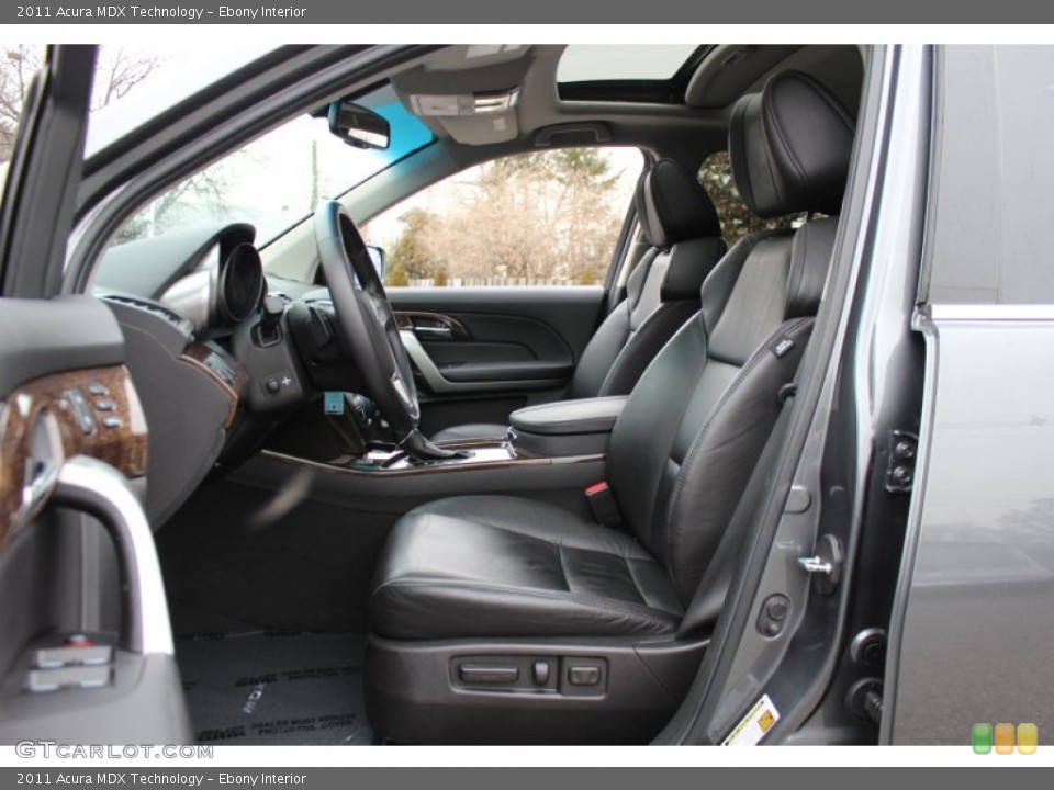 Ebony Interior Photo for the 2011 Acura MDX Technology #61087943