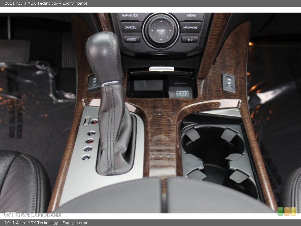 Ebony Interior Transmission for the 2011 Acura MDX Technology #61088026