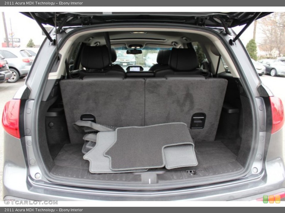 Ebony Interior Trunk for the 2011 Acura MDX Technology #61088045