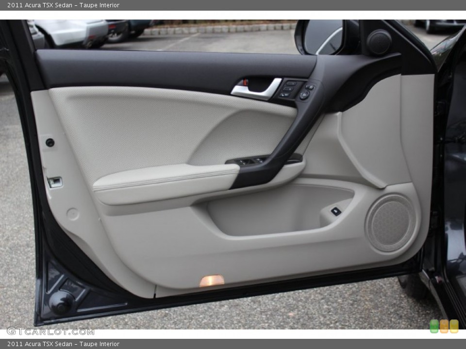 Taupe Interior Door Panel for the 2011 Acura TSX Sedan #61088544