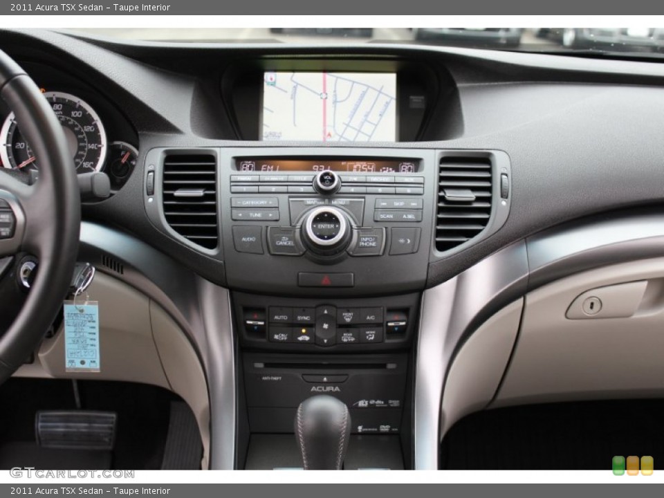 Taupe Interior Controls for the 2011 Acura TSX Sedan #61088627