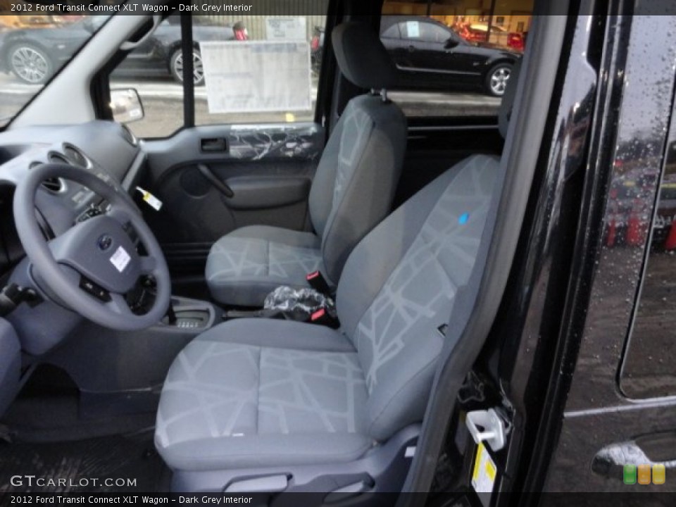 Dark Grey Interior Front Seat for the 2012 Ford Transit Connect XLT Wagon #61088798