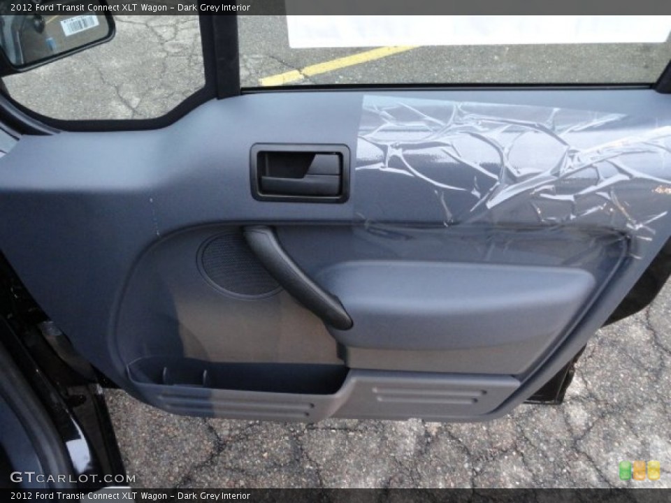 Dark Grey Interior Door Panel for the 2012 Ford Transit Connect XLT Wagon #61088864