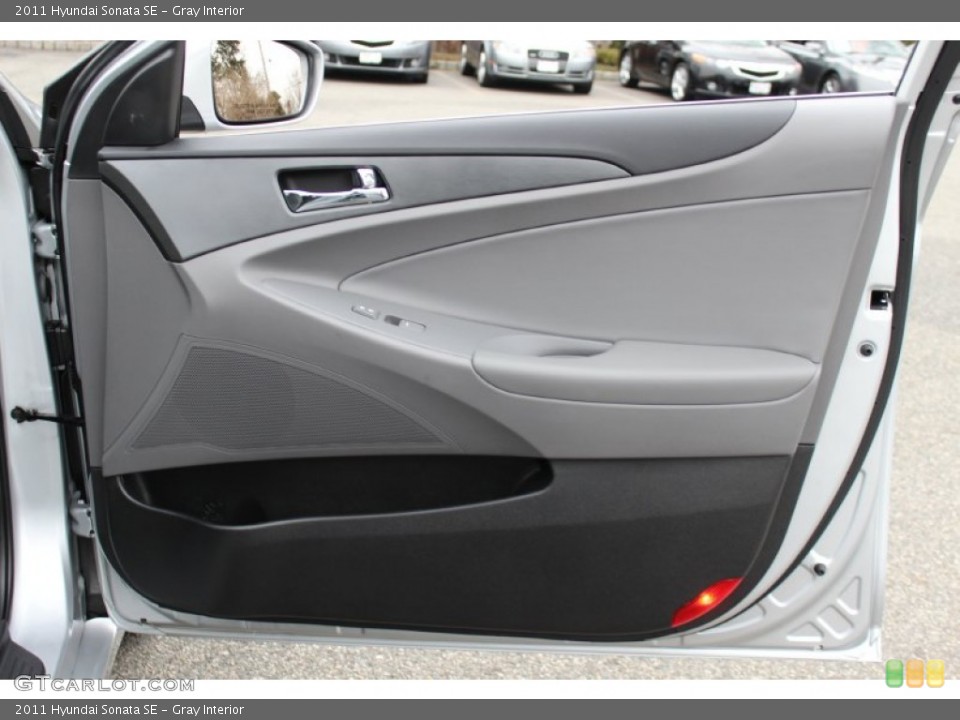 Gray Interior Door Panel for the 2011 Hyundai Sonata SE #61089267