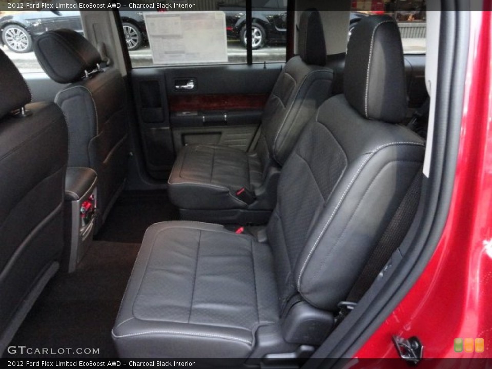 Charcoal Black Interior Photo for the 2012 Ford Flex Limited EcoBoost AWD #61089694