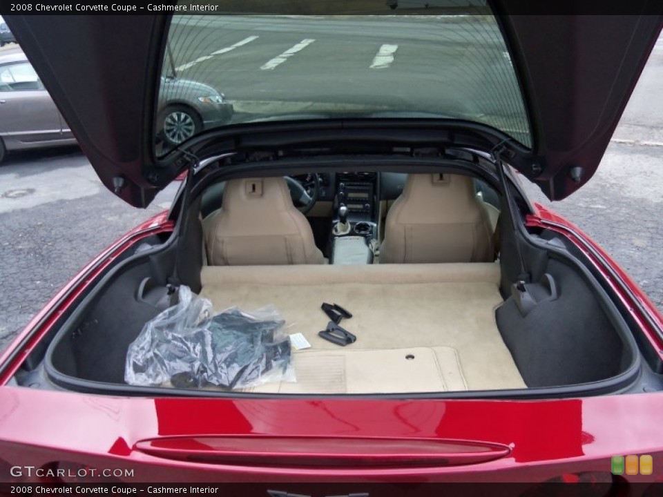 Cashmere Interior Trunk for the 2008 Chevrolet Corvette Coupe #61090118