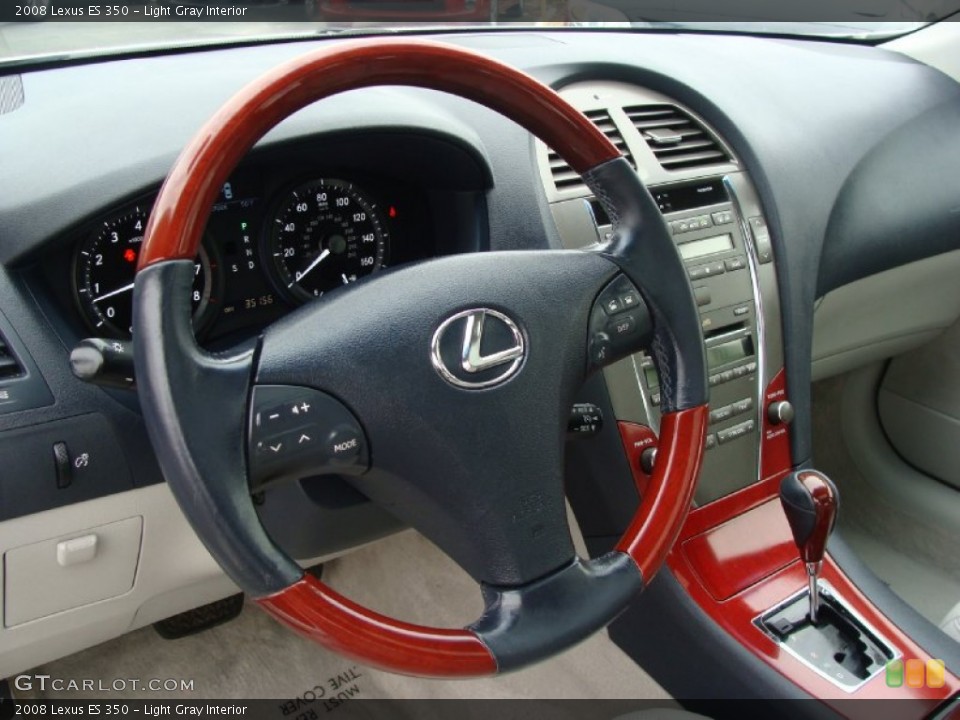 Light Gray Interior Steering Wheel for the 2008 Lexus ES 350 #61090224