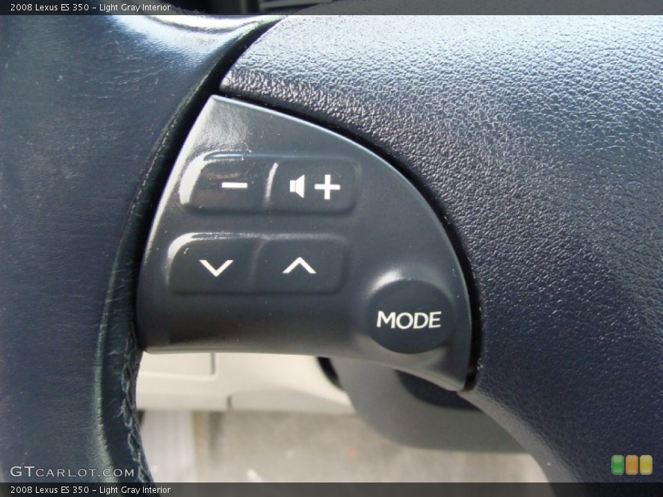 Light Gray Interior Controls for the 2008 Lexus ES 350 #61090268