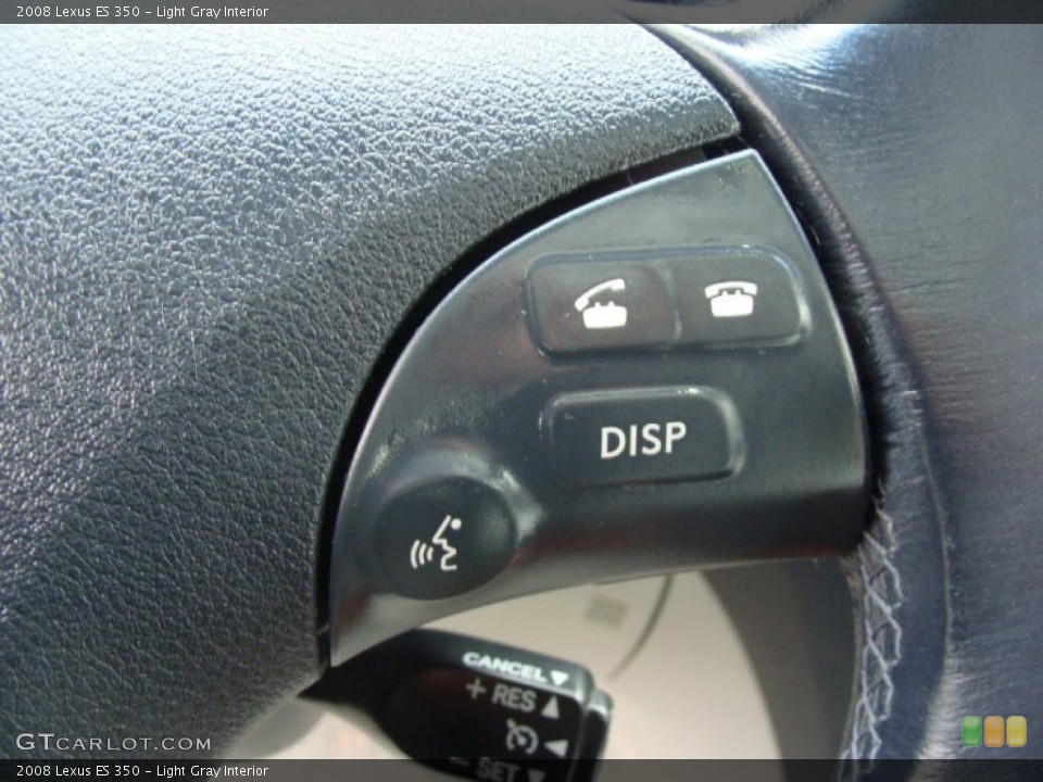 Light Gray Interior Controls for the 2008 Lexus ES 350 #61090277