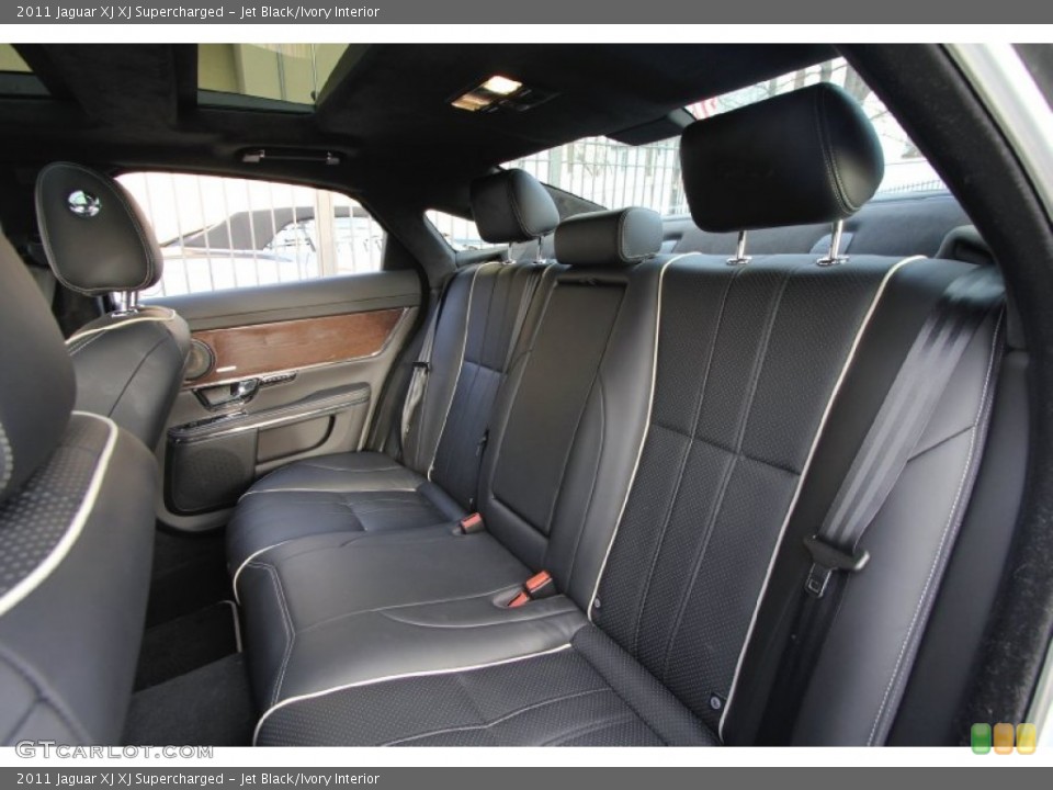 Jet Black/Ivory Interior Photo for the 2011 Jaguar XJ XJ Supercharged #61091674
