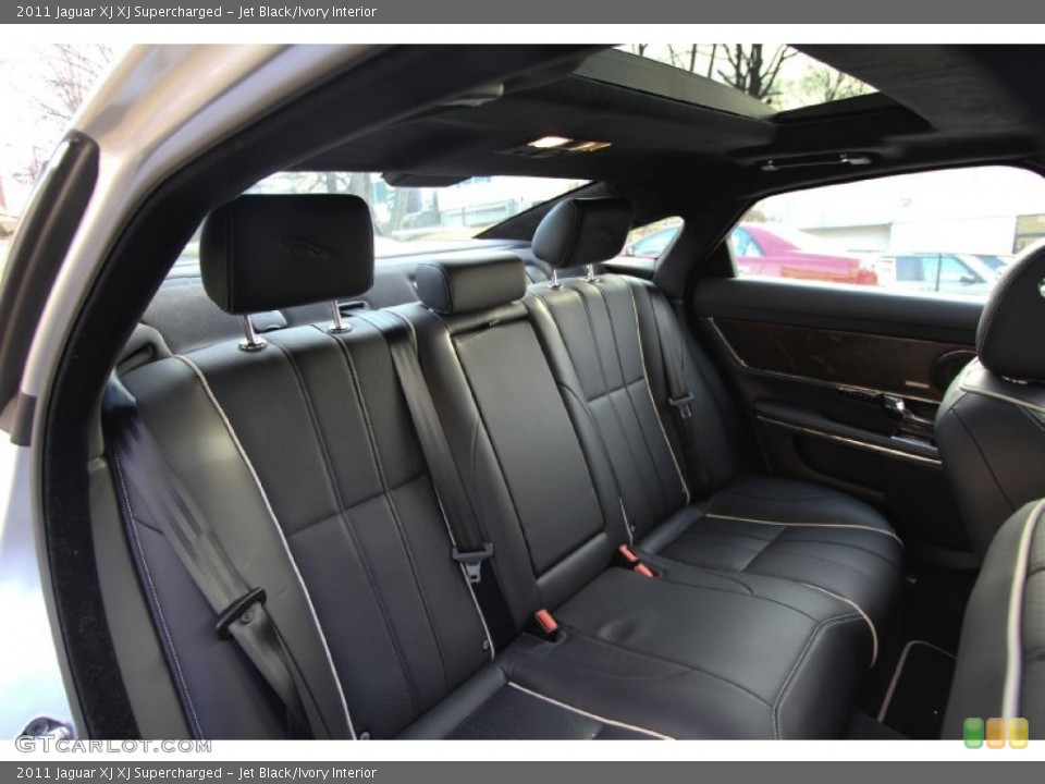 Jet Black/Ivory Interior Photo for the 2011 Jaguar XJ XJ Supercharged #61091714