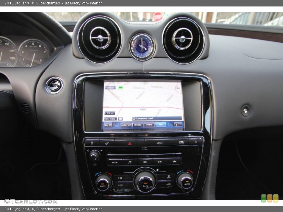 Jet Black/Ivory Interior Controls for the 2011 Jaguar XJ XJ Supercharged #61091765