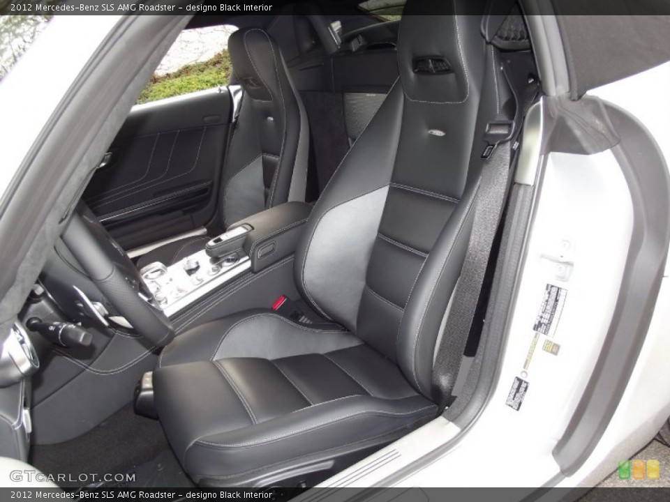 designo Black Interior Photo for the 2012 Mercedes-Benz SLS AMG Roadster #61092824