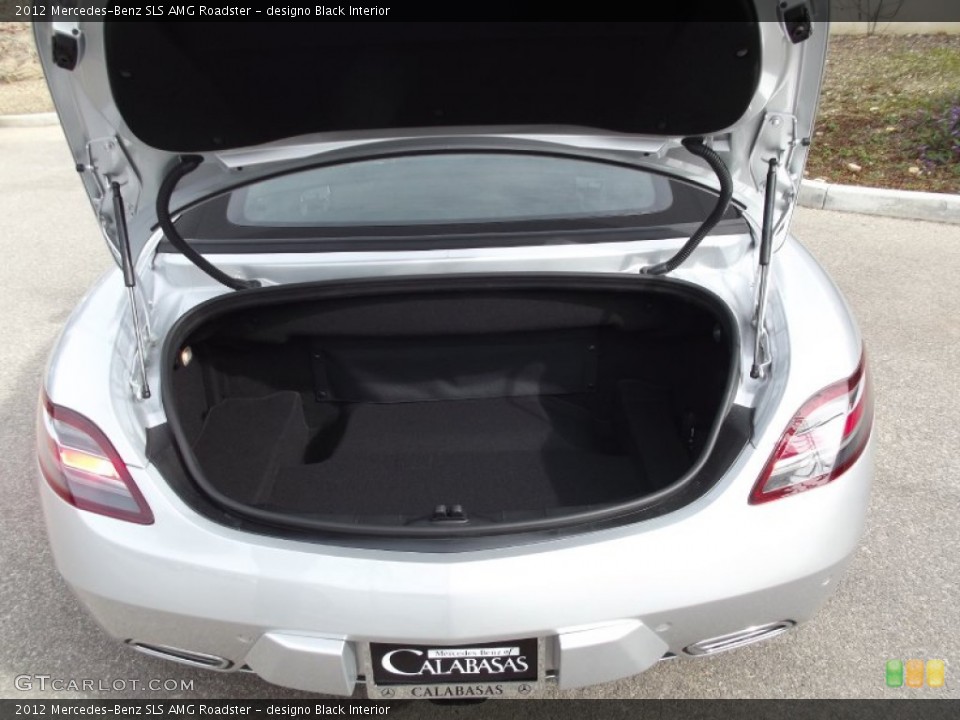 designo Black Interior Trunk for the 2012 Mercedes-Benz SLS AMG Roadster #61092833
