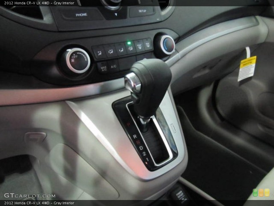 Gray Interior Transmission for the 2012 Honda CR-V LX 4WD #61093588