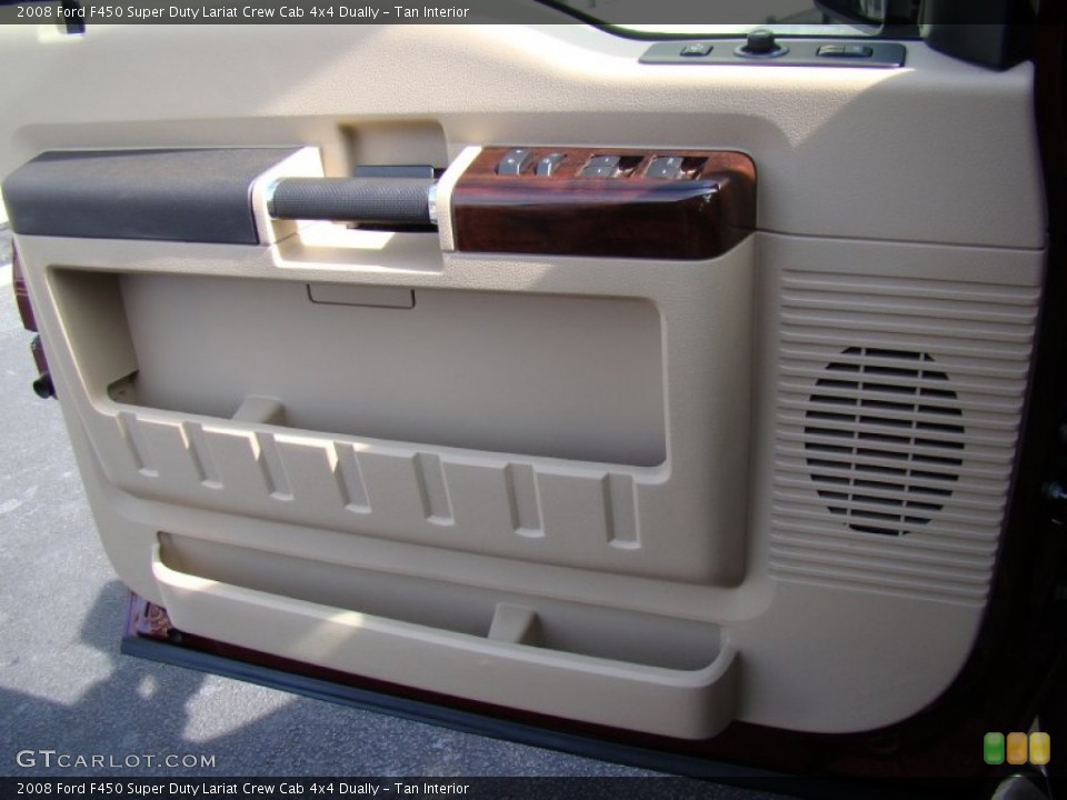 Tan Interior Door Panel for the 2008 Ford F450 Super Duty Lariat Crew Cab 4x4 Dually #61094171