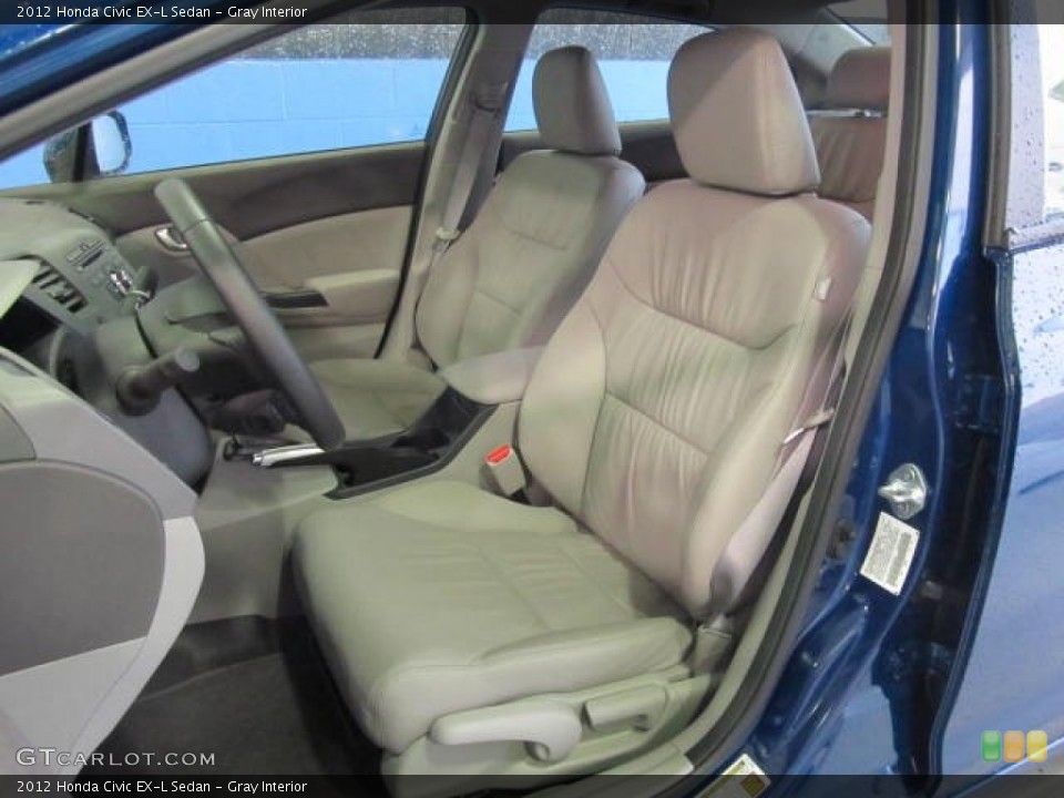 Gray Interior Photo for the 2012 Honda Civic EX-L Sedan #61094480