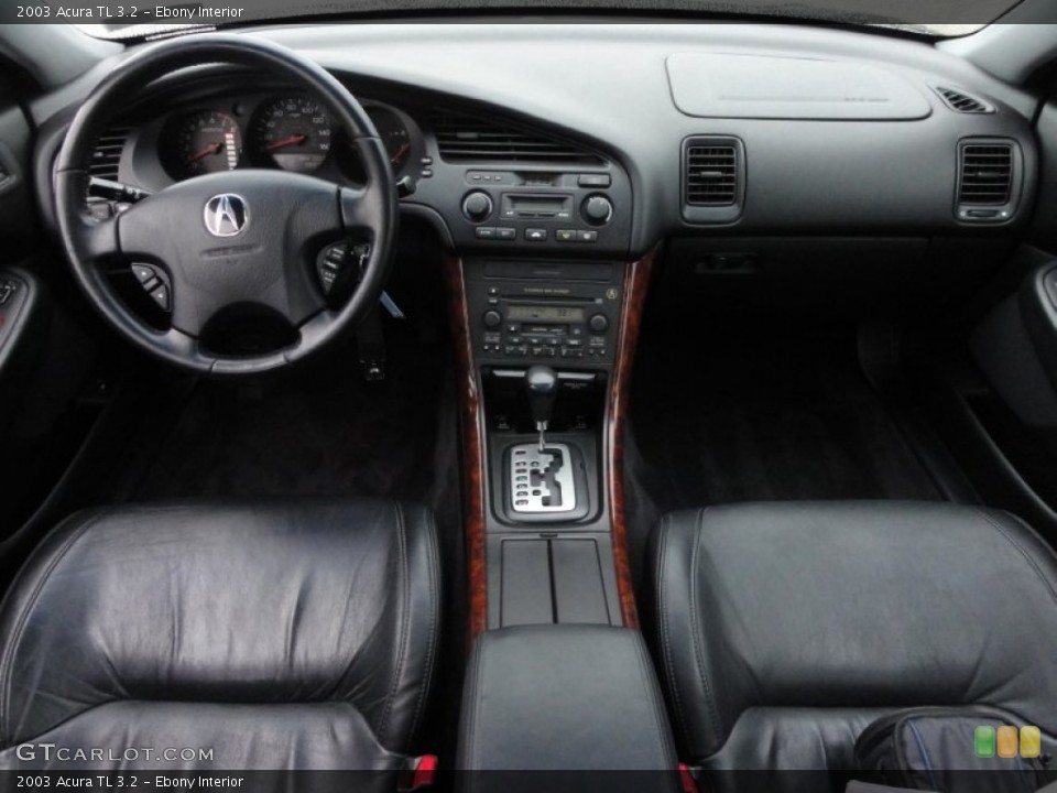 Ebony Interior Dashboard for the 2003 Acura TL 3.2 #61095521