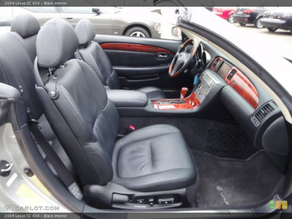 Black Interior Photo for the 2004 Lexus SC 430 #61096298