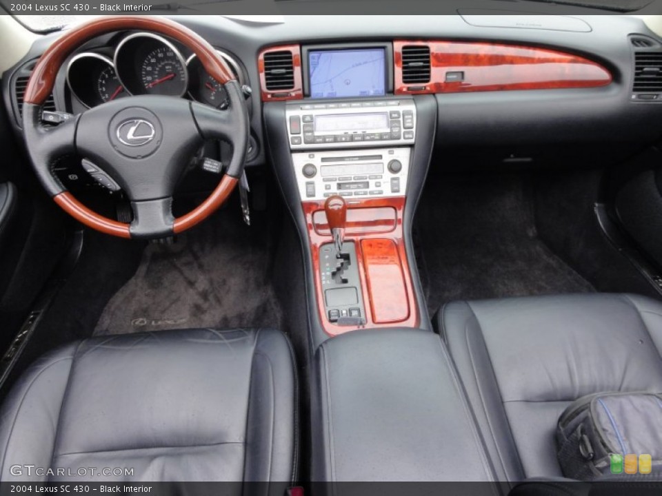 Black Interior Dashboard for the 2004 Lexus SC 430 #61096415