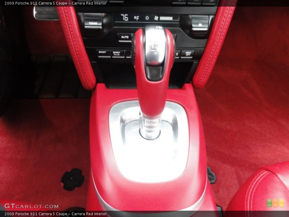 Carrera Red Interior Transmission for the 2009 Porsche 911 Carrera S Coupe #61097331