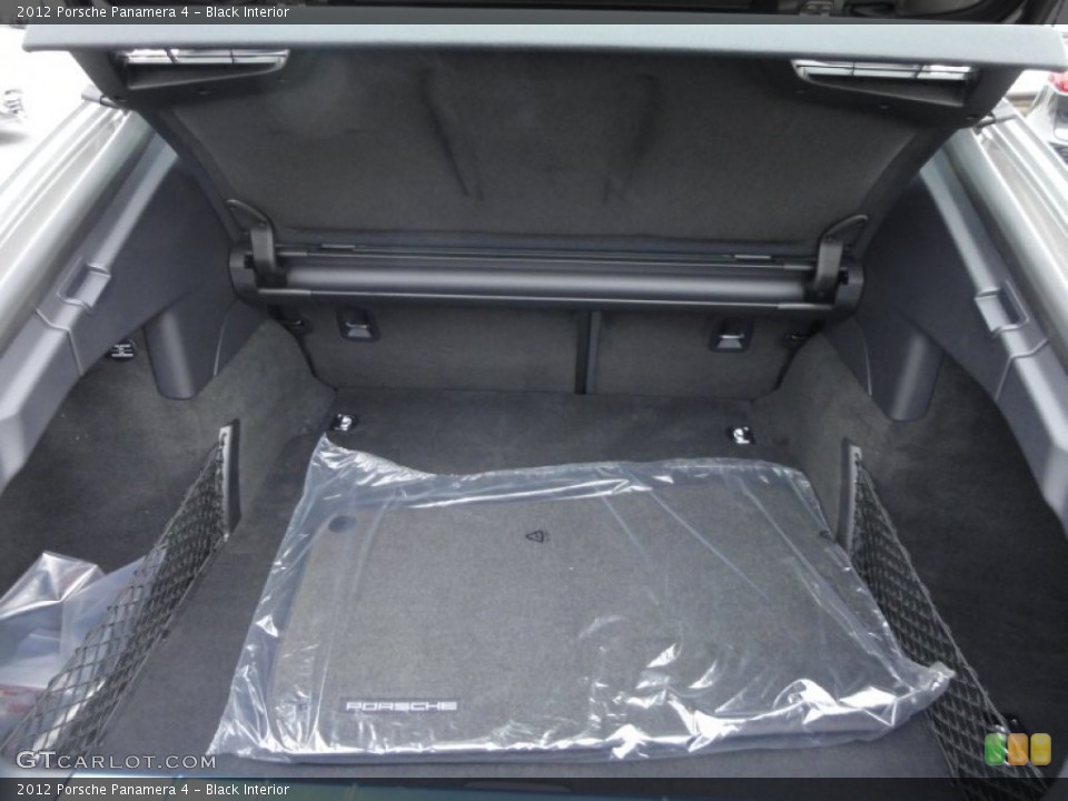 Black Interior Trunk for the 2012 Porsche Panamera 4 #61098020